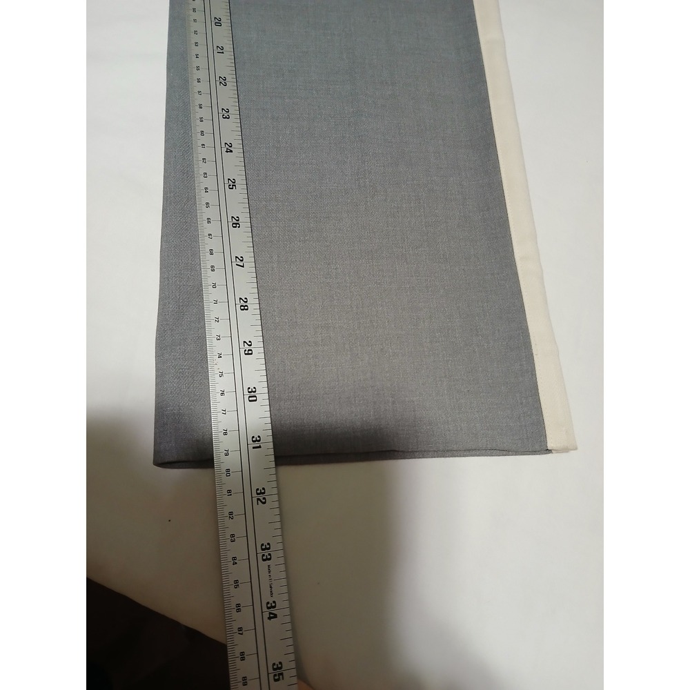 Abercrombie & Fitch Grey Side Stripe Wide Leg Trousers Pants XSL X-Small Long - Picture 10 of 11